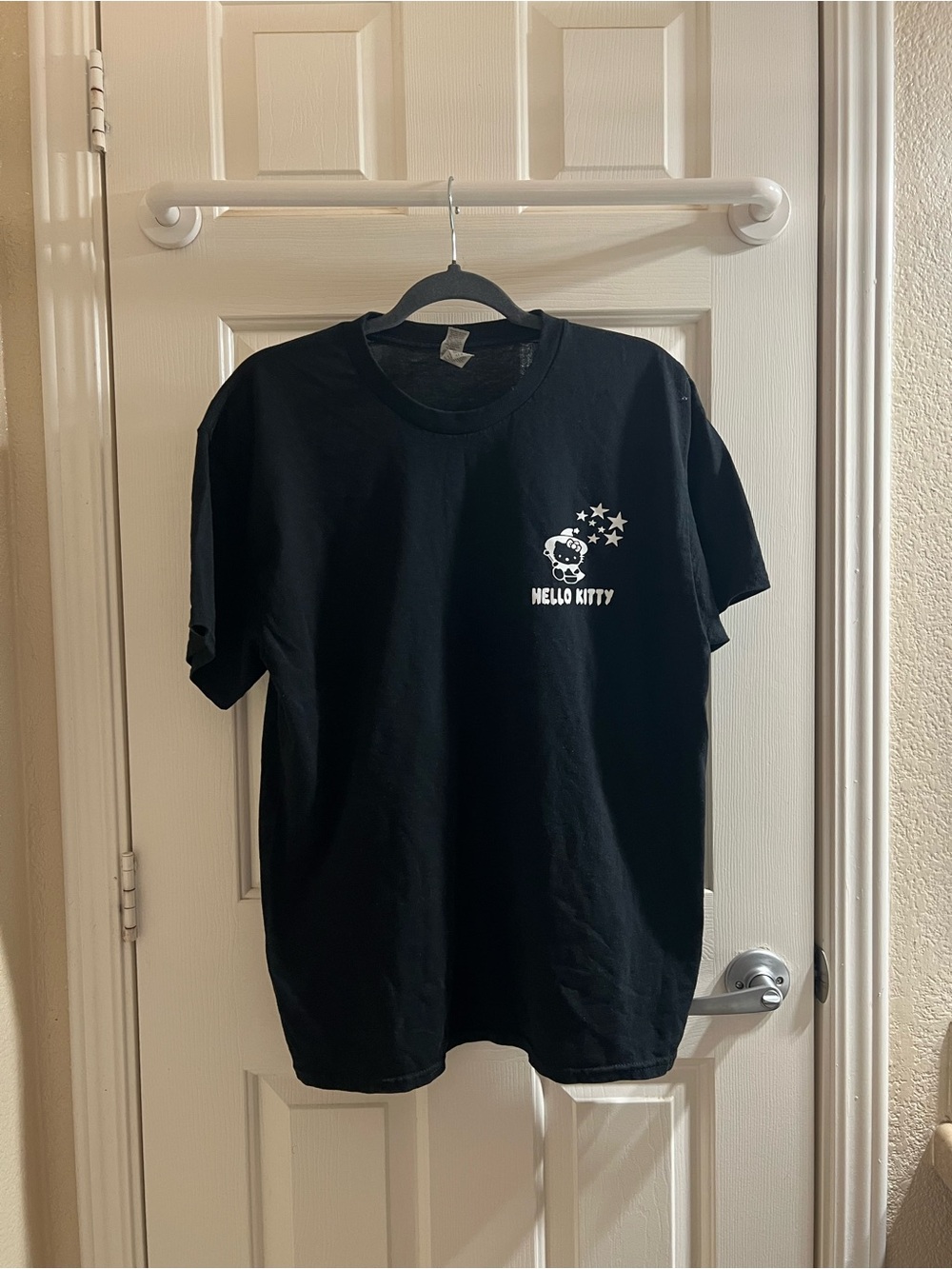 Hello Kitty Black Short-Sleeve Graphic Tee